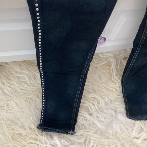 IRO Nanex cropped studded low-rise skinny jeans - Picture 5 of 15